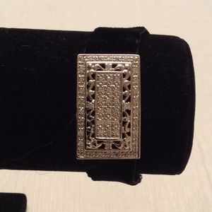 925 CZ Stretch Velvet Bracelet